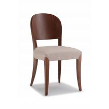 Jídelní a kuchyňská židle SGUERO 110, čalouněný sedák, buk