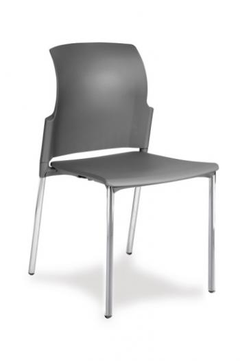 Návštěvní židle CLASS s černou kostrou Mayer 25C1_03