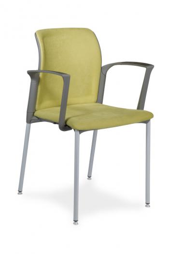 Návštěvní židle CLASS s čalouněnými zády Mayer 25C1_03_RP1_26