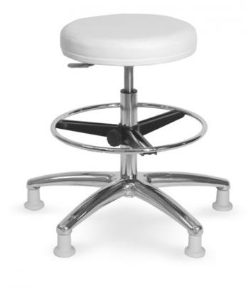 Otočná stolička MEDI s kruhem a světle šedými plastovými díly Mayer 1205_G_26
