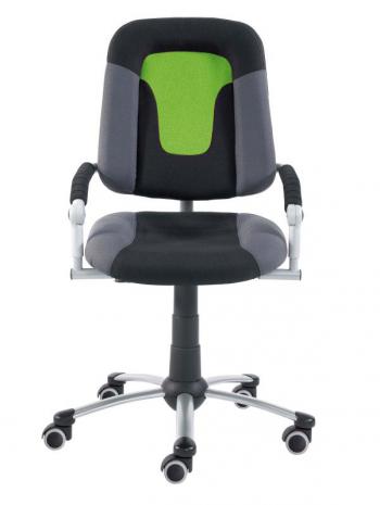 Rostoucí dětská židle FREAKY SPORT, s potahem v kombinaci barev šedá, černá, zelená Mayer 2430_08_373