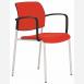 Čalouněná židle s područkami RONDO (RO 943)            