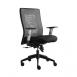 Kancelářská židle (křeslo) LEXA bez podhlavníku (síťový opěrák)