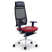 Kancelářská židle STORM, 550-N2-SYS, F50-N60, hliníkový kříž
