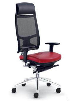 Kancelářská židle STORM, 550-N2-SYS, F50-N60, hliníkový kříž LD SEATING 550-N2-SYS