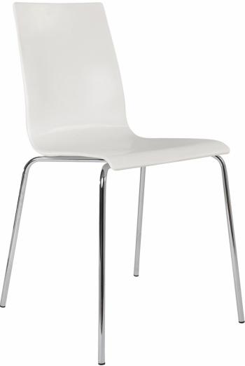 Plastová kavárenská židle bez područek LAURA Antares