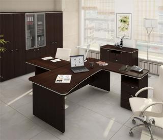 Kancelářský stůl LINE OFFICE, levý 180x94,8cm 