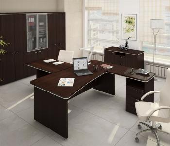 Kancelářský stůl LINE OFFICE, levý 180x94,8cm LENZA 101 202