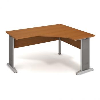 Kancelářský rohový stůl CROSS CEV 60 L, 160x75,5x120(60x60)cm HOBIS CEV 60 L