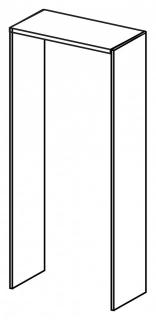 Komplet obkladových desek LINE OFFICE, 87,8x62,9x197,6cm