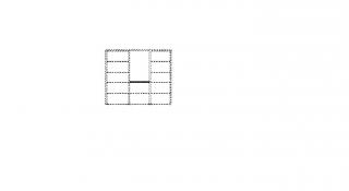 Dekorační horní obkladová deska LINE OFFICE, 79,8x42,9x3,8cm