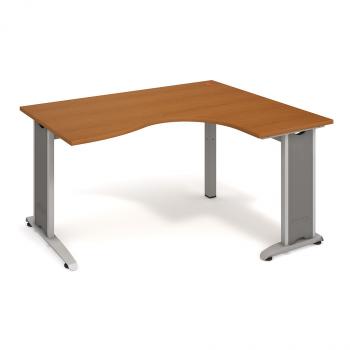 Kancelářský stůl FLEX, FE 2005 L, 160x75,5x120(80x60)cm HOBIS FE 2005 L
