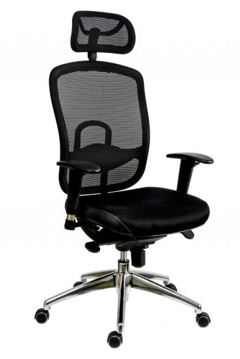 Kancelářská židle (křeslo) s područkami OKLAHOMA PDH, černá R.L.P.