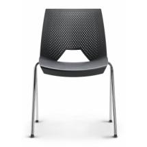 Plastová židle STRIKE 2130 PC, černá