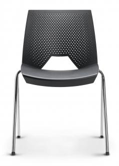 Plastová židle STRIKE 2130 PC, černá Antares