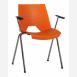 Plastová židle STRIKE 2130 PC, oranžová