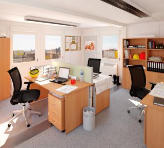 Kancelářský stůl OfficePlus A 1200x1800/800 mm, levý    