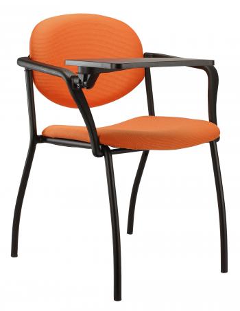 Jednací konferenční židle WENDY čalouněná (černá konstrukce) Alba