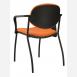 Jednací konferenční židle  WENDY čalouněná (černá konstrukce)