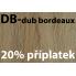 DB-dub bordeaux- příplatek [20%]